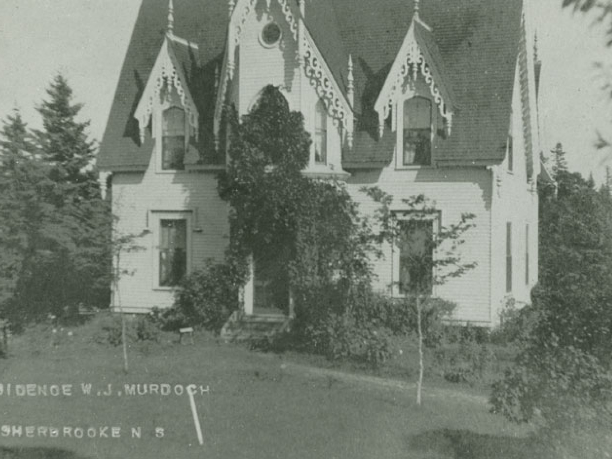 Residence of W.J. Murdoch, Sherbrooke, NS