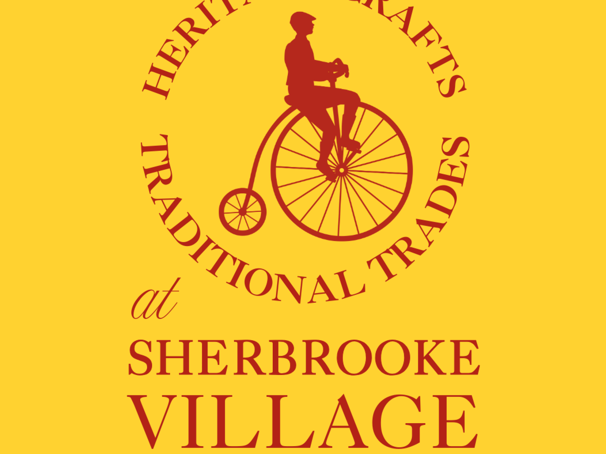 Sherbrooke Village Heritage crafts graphic.